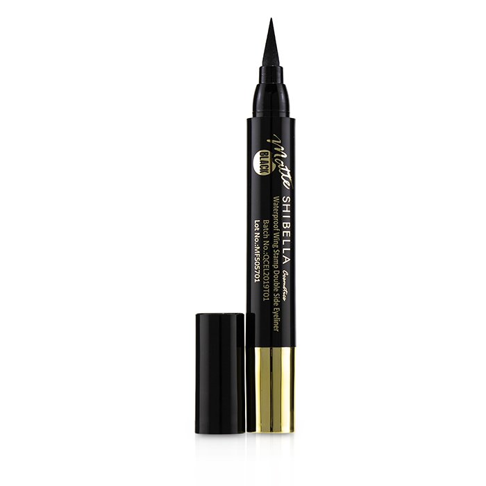 Waterproof 24 Hours Long Lasting Wing Stamp Eyeliner Double Side Eyeliner – Thick Stamp - 4.5ml/0.1587oz