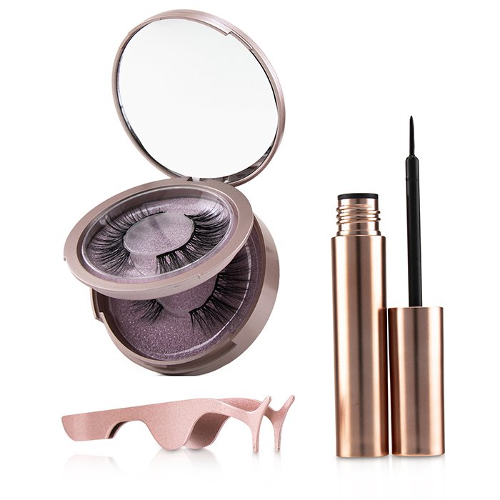 Magnetic Eyeliner & Eyelash Kit - # Attraction - 3pcs