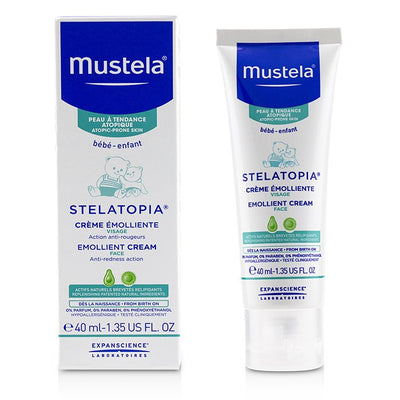Stelatopia Emollient Cream For Face - Anti-redness Action - 40ml/1.35oz
