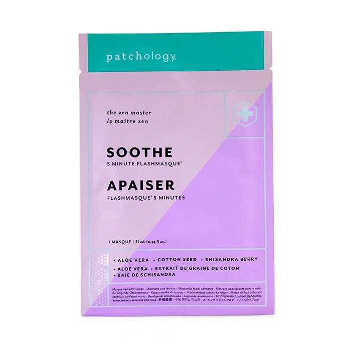 Flashmasque 5 Minute Sheet Mask - Soothe - 4x21ml/0.74oz