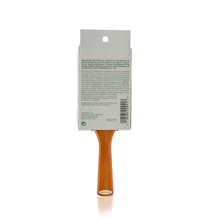 Wooden Mini Paddle Brush - 1pc