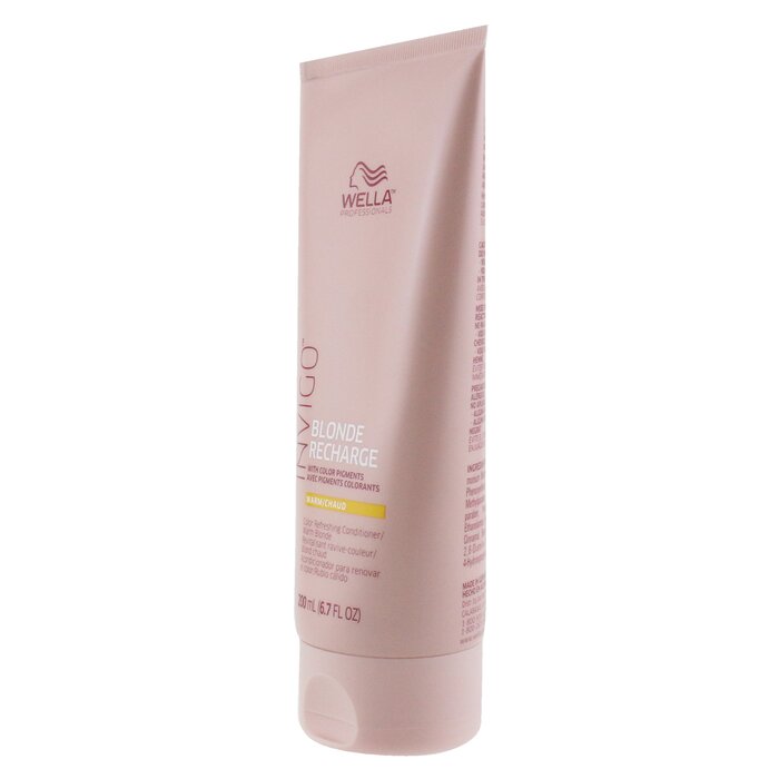 Invigo Blonde Recharge Color Refreshing Conditioner - # Warm Blonde - 200ml/6.7oz