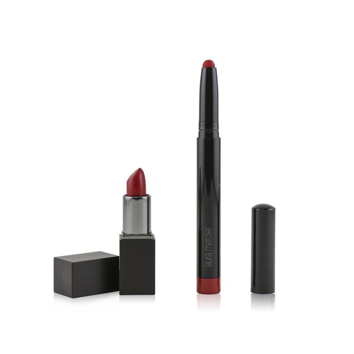 Velour A Deux Lip Duo (2x Lipstick) - Red - 2pcs