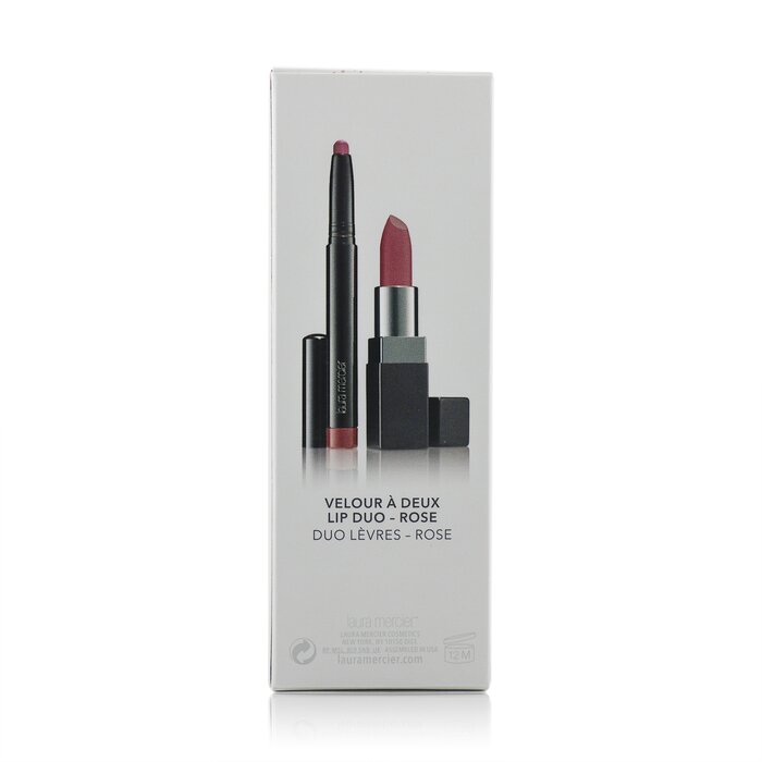 Velour A Deux Lip Duo (2x Lipstick) - Rose - 2pcs