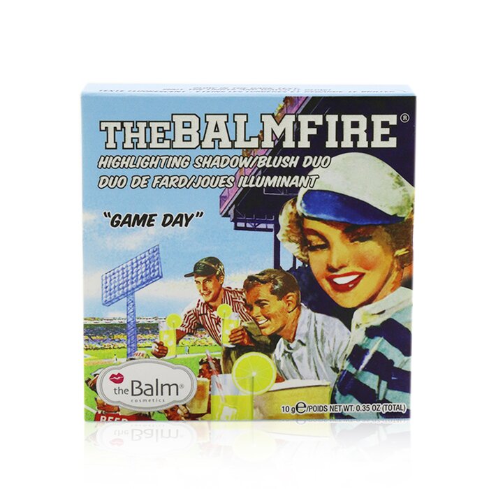 Thebalmfire (highlighting Shadow/blush Duo) - # Game Day - 10g/0.35oz