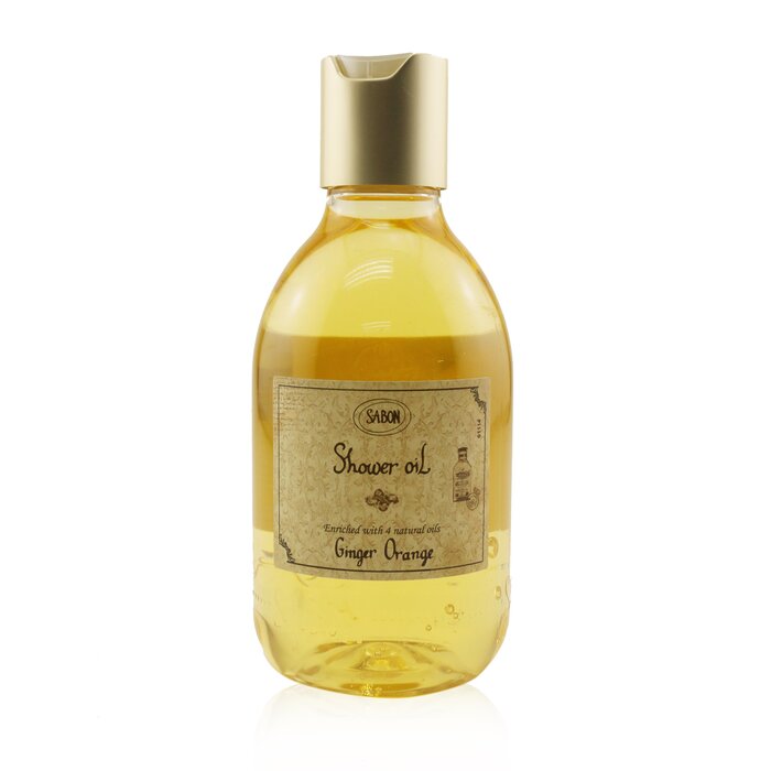 Shower Oil - Ginger Orange (plastic Bottle) - 300ml/10.5oz