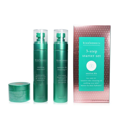 3-step Starter Set : Sensitive Skin Cleansing Oil 110ml + Soothing Reset Mist 110ml + Barrier Fix Daily Hydrator 50ml - 3pcs