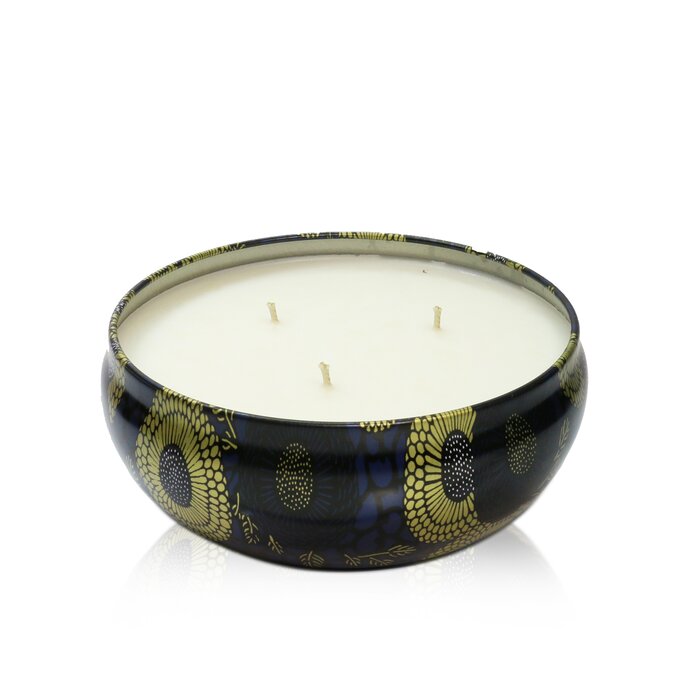 3 Wick Decorative Tin Candle - Moso Bamboo - 340g/12oz