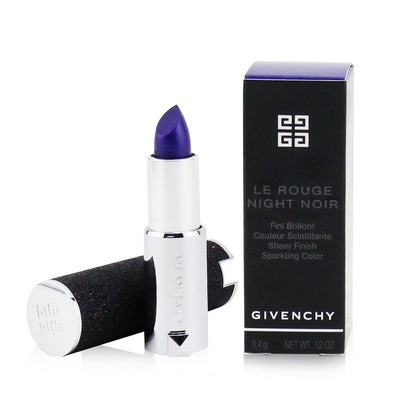 Le Rouge Night Noir Lipstick - # 04 Night In Blue - 3.4g/0.12oz