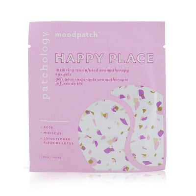 Moodpatch - Happy Place Inspiring Tea-infused Aromatherapy Eye Gels (rose+hibiscus+lotus Flower) - 5pairs