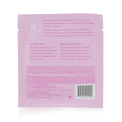 Moodpatch - Happy Place Inspiring Tea-infused Aromatherapy Eye Gels (rose+hibiscus+lotus Flower) - 5pairs