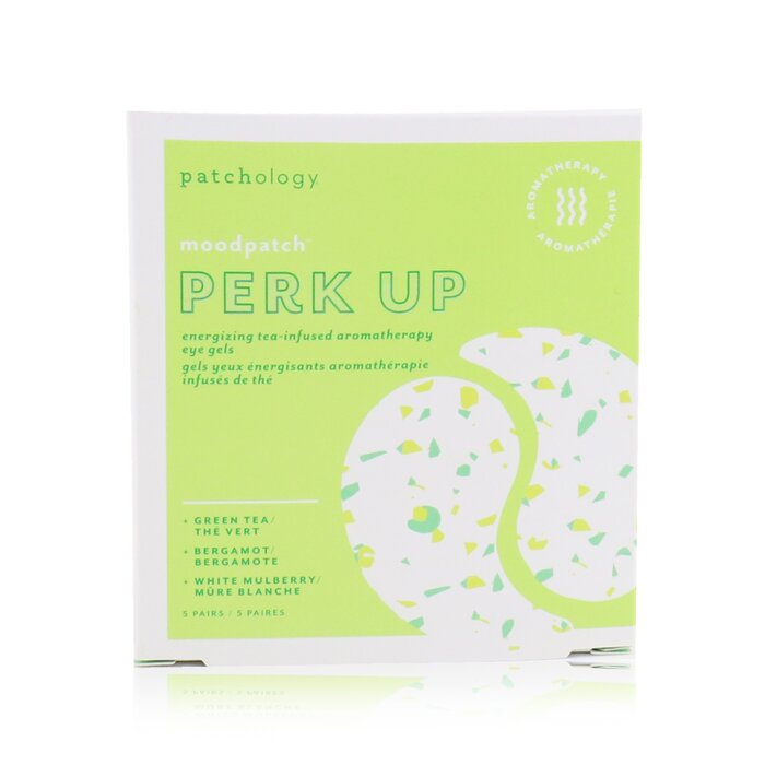 Moodpatch - Perk Up Energizing Tea-infused Aromatherapy Eye Gels (green Tea+bergamot+white Mulberry) - 5pairs