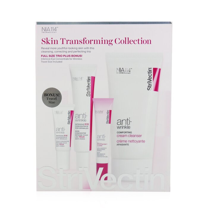 Skin Transforming Collection (full Size Trio):  Cleanser 150ml + Eye Concentrate (30ml+7ml) + Eyes Primer 10ml - 4pcs