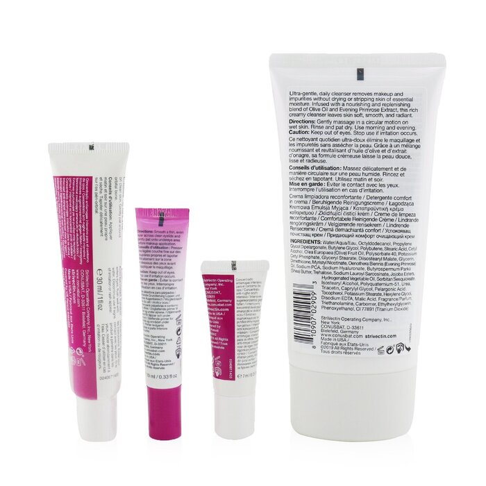 Skin Transforming Collection (full Size Trio):  Cleanser 150ml + Eye Concentrate (30ml+7ml) + Eyes Primer 10ml - 4pcs