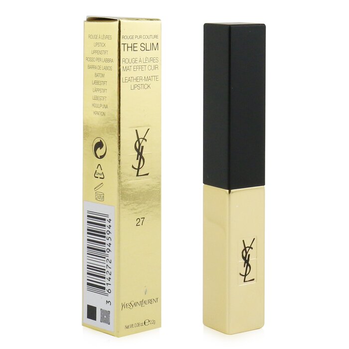 Rouge Pur Couture The Slim Leather Matte Lipstick - 