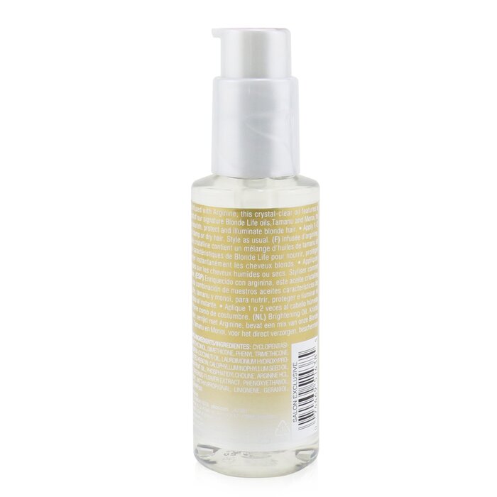 Blonde Life Brilliant Glow Brightening Oil (instant Shine & Softness) - 100ml/3.4oz