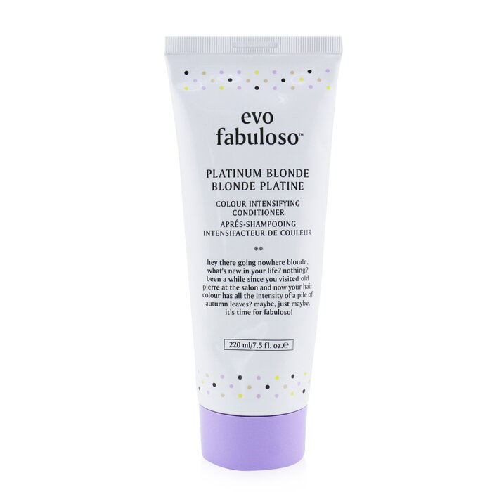 Fabuloso Colour Intensifying Conditioner - # Platinum Blonde - 220ml/7.5oz