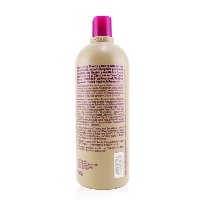 Cherry Almond Hand & Body Wash - 1000ml/33.8oz