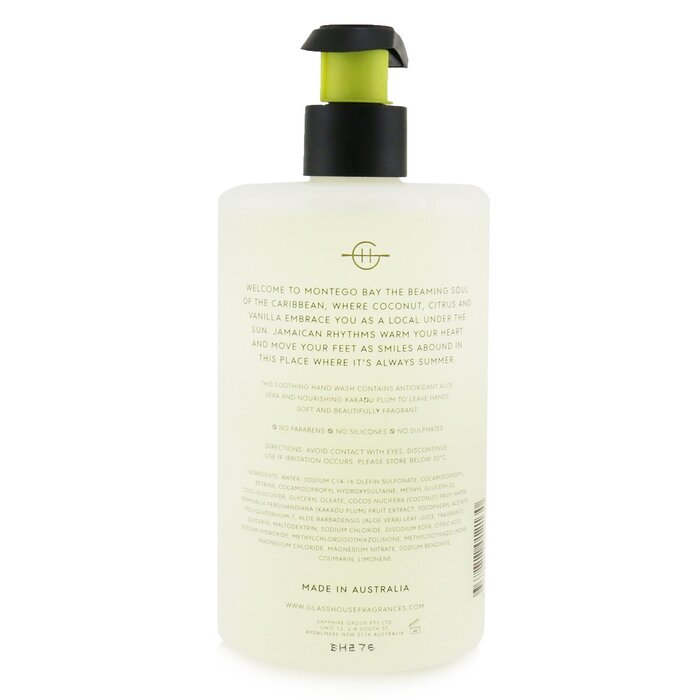 Hand Wash - Montego Bay Rhythm (coconut & Lime) - 450ml/15.2oz