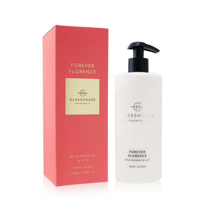 Body Lotion - Forever Florence (wild Peonies & Lily) - 400ml/13.53oz