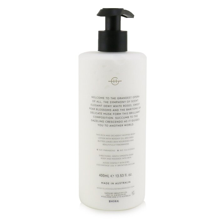 Body Lotion - Flower Symphony (white Rose & Pear Blossom) - 400ml/13.53oz