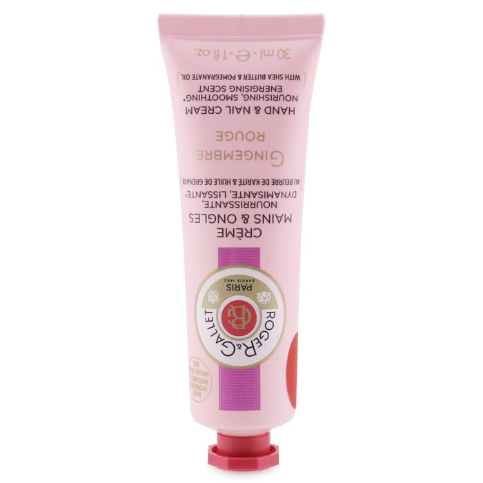 Gingembre Rouge Hand & Nail Cream - 30ml/1oz