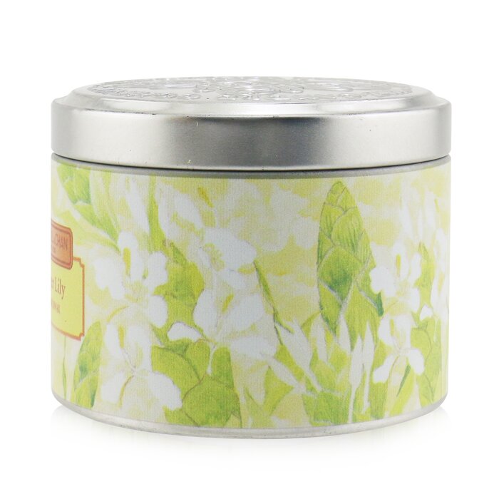 100% Beeswax Tin Candle - Ginger Lily - (8x6) cm