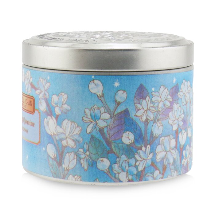 100% Beeswax Tin Candle - Midnight Jasmine - (8x6) cm