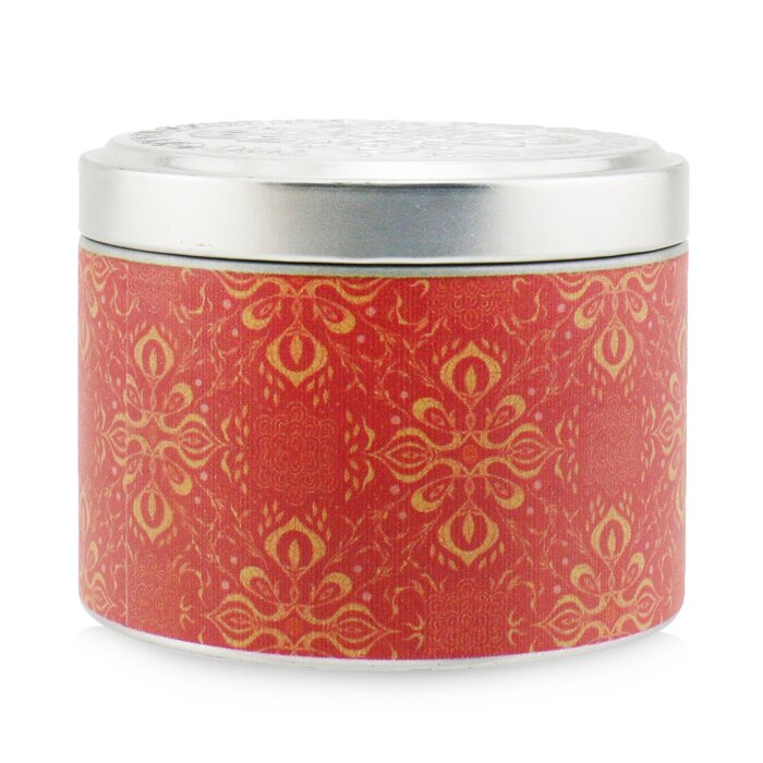 100% Beeswax Tin Candle - Golden Delights - (8x6) cm