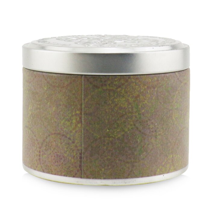 100% Beeswax Tin Candle - Green Seas - (8x6) cm