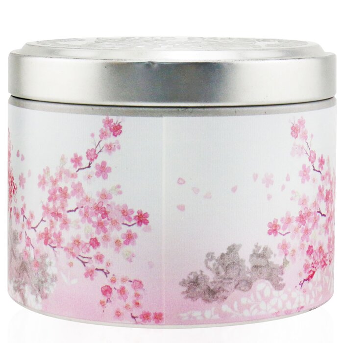 100% Beeswax Tin Candle - Sakura - (8x6) cm