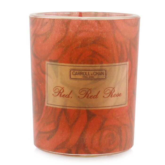 100% Beeswax Votive Candle - Red Red Rose - 65g/2.3oz