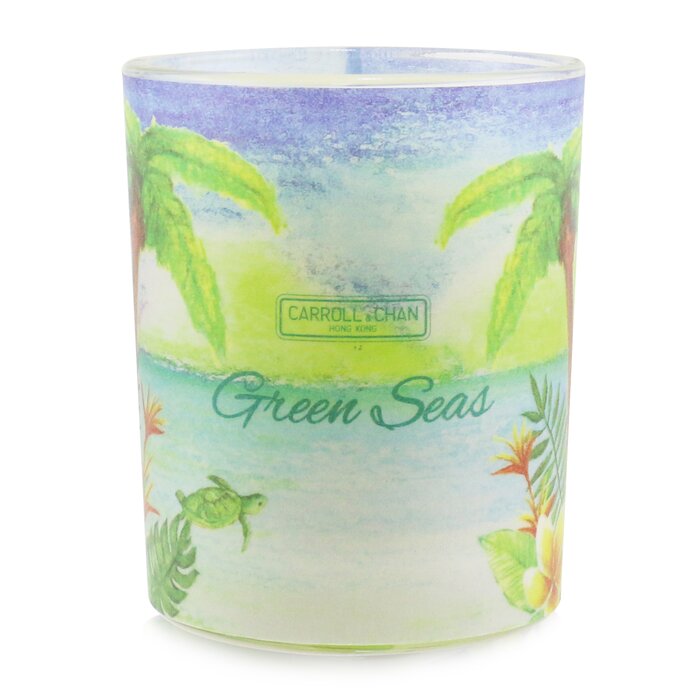 100% Beeswax Votive Candle - Green Seas - 65g/2.3oz