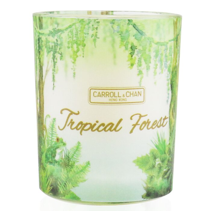 100% Beeswax Votive Candle - Tropical Forest - 65g/2.3oz