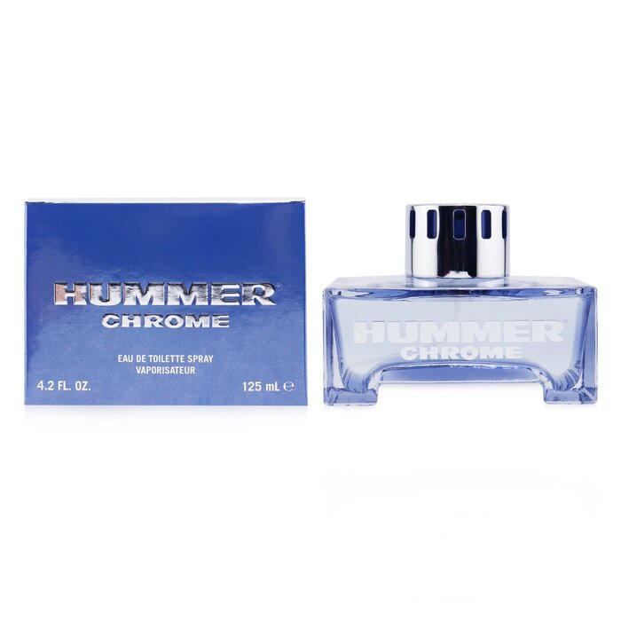 Hummer Chrome Eau De Toilette Spray - 125ml/4.2oz