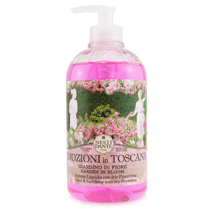 Emozioni In Toscana  Hand & Face Soap With Iris Florentina - Garden In Bloom - 500ml/16.9oz