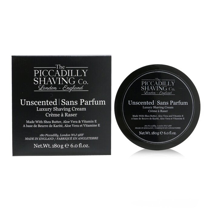 Unscented Luxury Shaving Cream - 180g/6oz