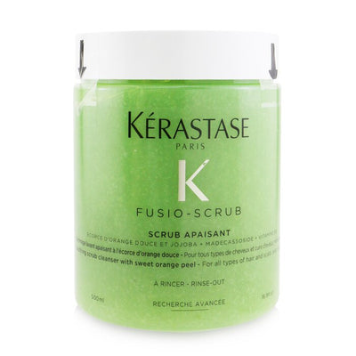 Fusio-scrub Scrub Apaisant Soothing Scrub Cleanser With Sweet Orange Peel (for All Types Of Hair And Scalp, Even Sensitive) - 500ml/16.9oz