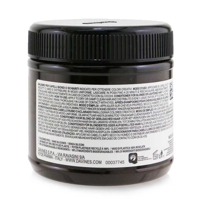 Alchemic Creative Conditioner - # Marine Blue (for Blonde And Lightened Hair) - 250ml/8.84oz