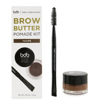 Brow Butter Pomade Kit: Brow Butter + Mini Duo Brow Definer - # Taupe - 2pcs