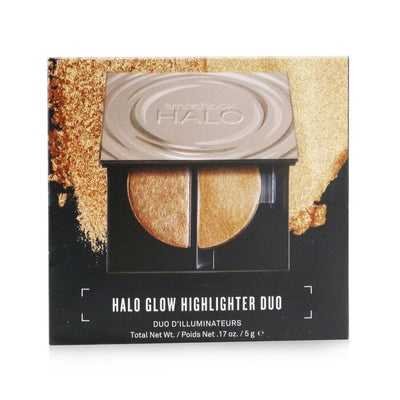 Halo Glow Highlighter Duo - # Golden Pearl - 5g/0.17oz