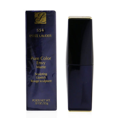 Pure Color Envy Matte Sculpting Lipstick - # 554 Deep Secret - 3.5g/0.12oz