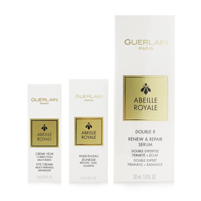 Abeille Royale Age-defying Programme (set Of Serum, Oil, Eye Cream & Bag) - 3pcs+1bag