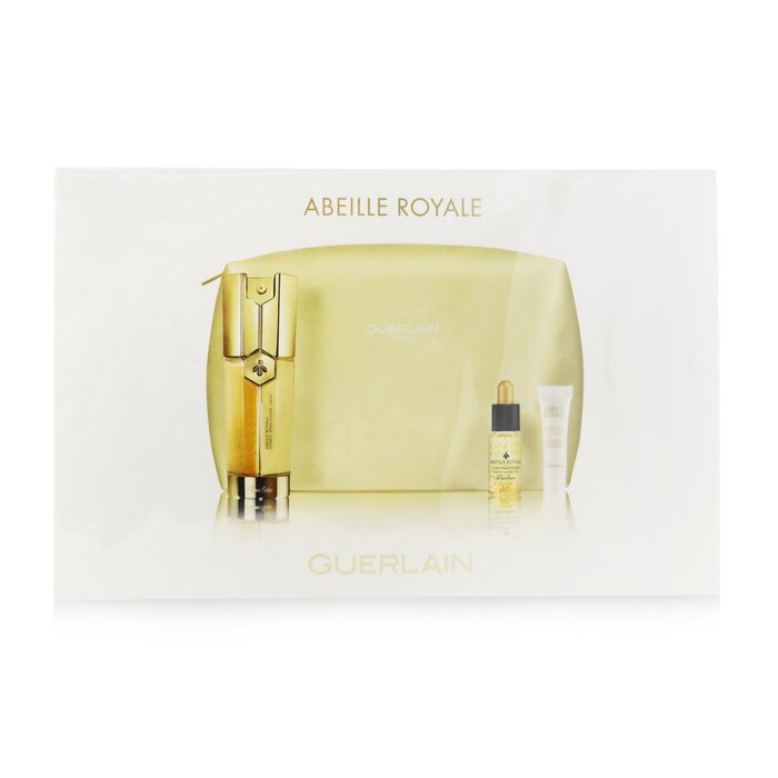 Abeille Royale Age-defying Programme (set Of Serum, Oil, Eye Cream & Bag) - 3pcs+1bag