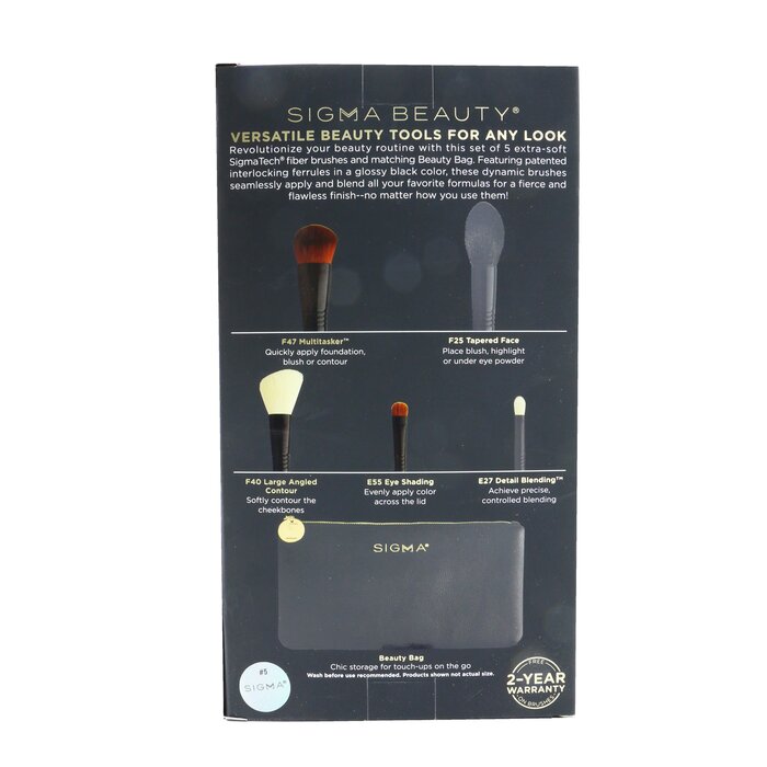 Multitask Brush Set - 5pcs+1bag