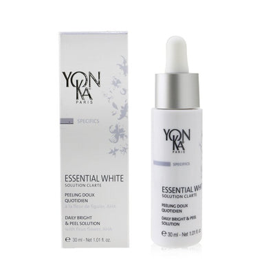 Specifics Essential White With Ficus Flower & Aha - Daily Bright & Peel Solution - 30ml/1.01oz