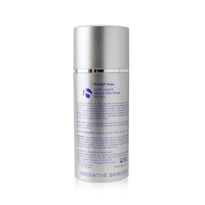 Eclipse Spf 50 Sunscreen Cream - # Perfectint Beige - 100ml/3.3oz