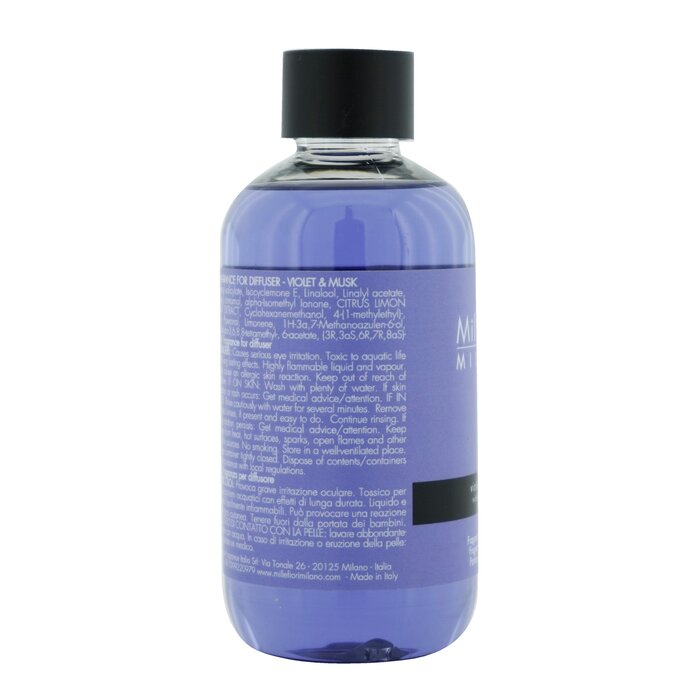 Natural Fragrance Diffuser Refill - Violet & Musk - 250ml/8.45oz