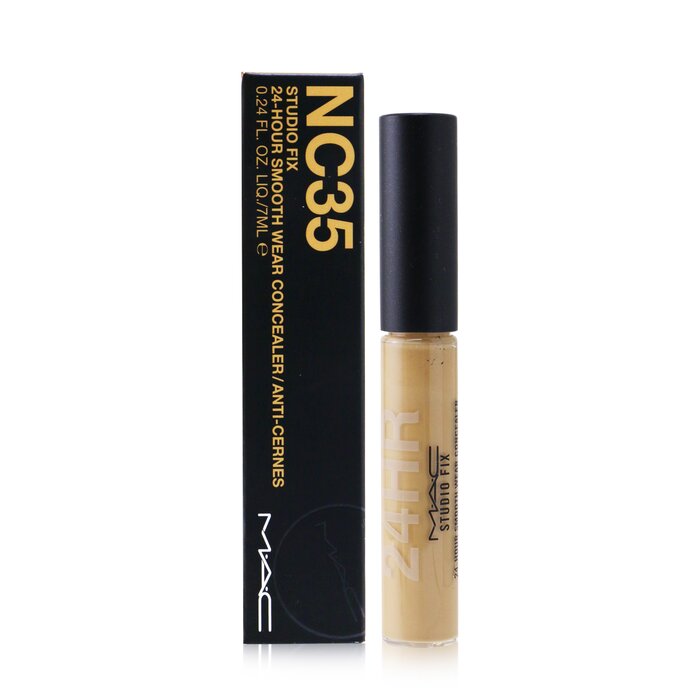 Studio Fix 24 Hour Smooth Wear Concealer - # Nc35 (medium Beige With Golden Neutral Undertone) - 7ml/0.24oz