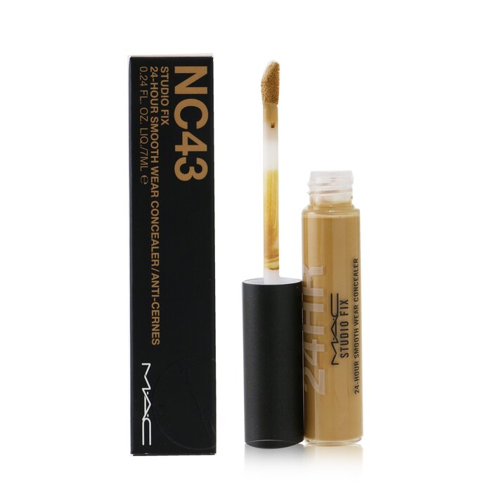 Studio Fix 24 Hour Smooth Wear Concealer - # Nc43 (tanned Peach With Golden Undertone) - 7ml/0.24oz